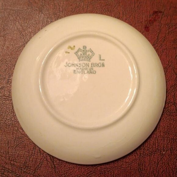 Antique Johnson Brothers Saucer Depicting A Water Mill - Picture 2 of 2